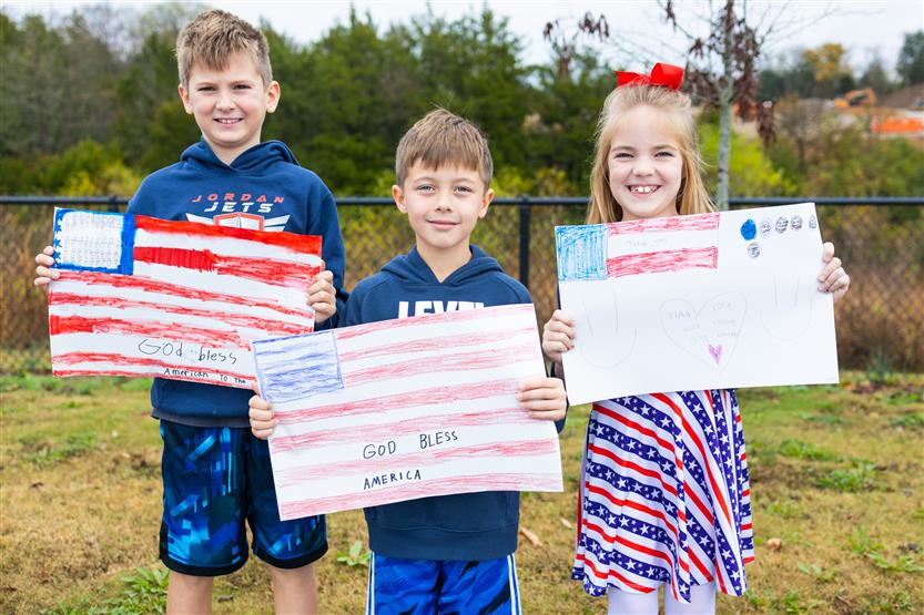 Schools celebrate Veterans Day
